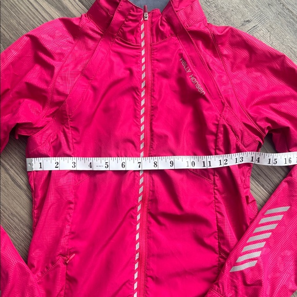 Helly Hansen | Fuchsia Pink Windfoil 2 in 1 Windbreaker Jacket Vest Size Small - Picture 7 of 14